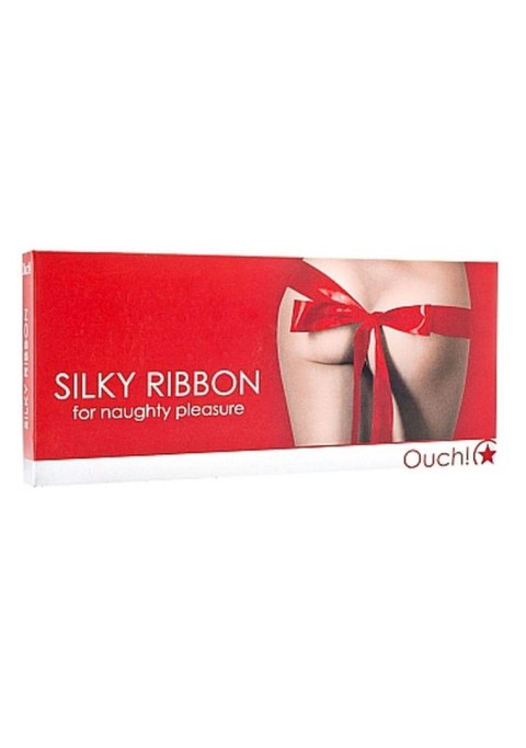 Silky Ribbon - Red Ouch! Silky Ribbon - Red Ouch!