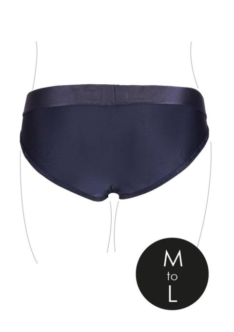 Vibrating Strap-on Hipster - M/L Ouch!