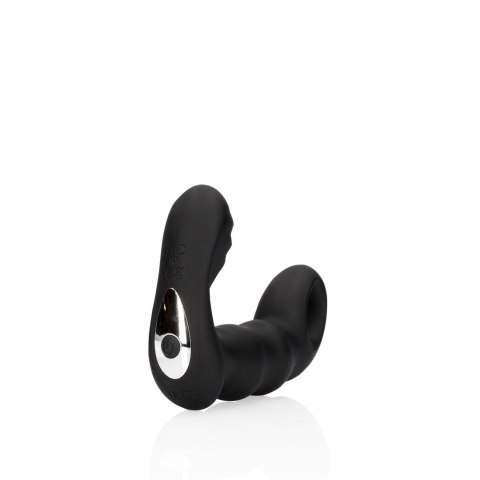 Beaded Vibrating Prostate Massager with Remote Control - Black Ouch! Beaded Vibrating Prostate Massager with Remote Control - Black Ouch!