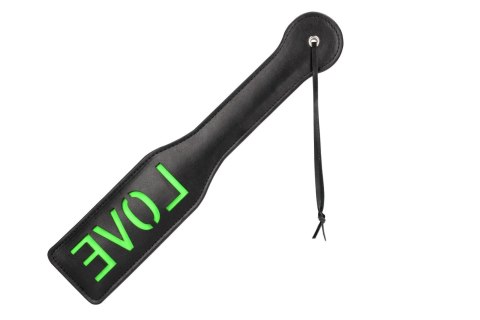 'Love'' Paddle - Glow in the Dark - Black/Neon Green Ouch! 'Love'' Paddle - Glow in the Dark - Black/Neon Green Ouch!
