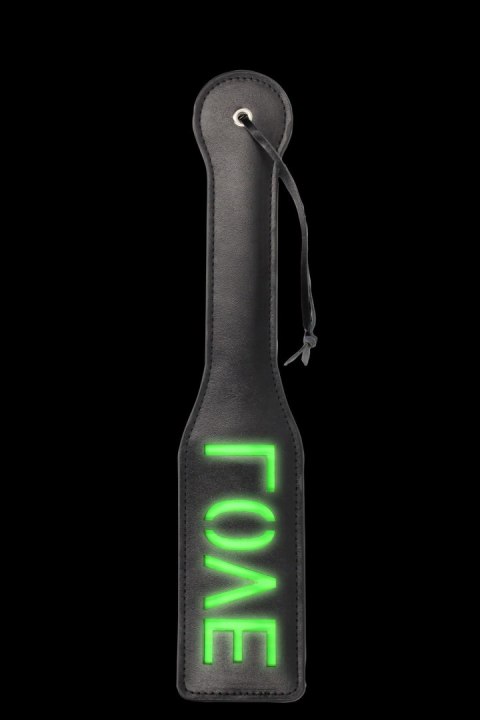 'Love'' Paddle - Glow in the Dark - Black/Neon Green Ouch! 'Love'' Paddle - Glow in the Dark - Black/Neon Green Ouch!