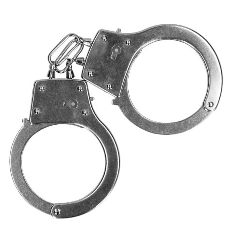 Metal Hand Cuffs - Silver Ouch! Metal Hand Cuffs - Silver Ouch!