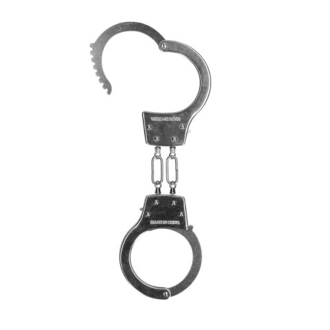 Metal Hand Cuffs - Silver Ouch! Metal Hand Cuffs - Silver Ouch!