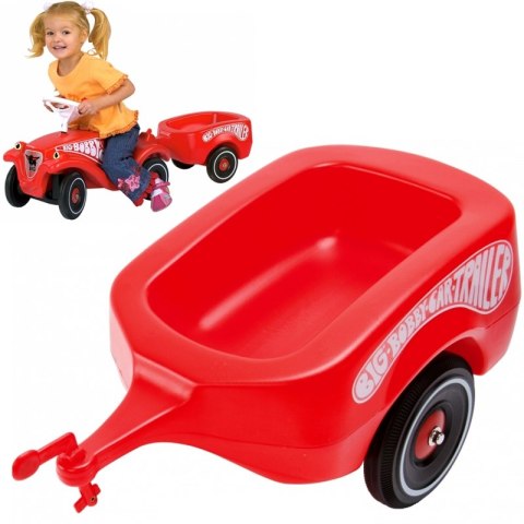 BIG Przyczepka do jeździka Bobby Car czerwona Big BIG Przyczepka do jeździka Bobby Car czerwona Big