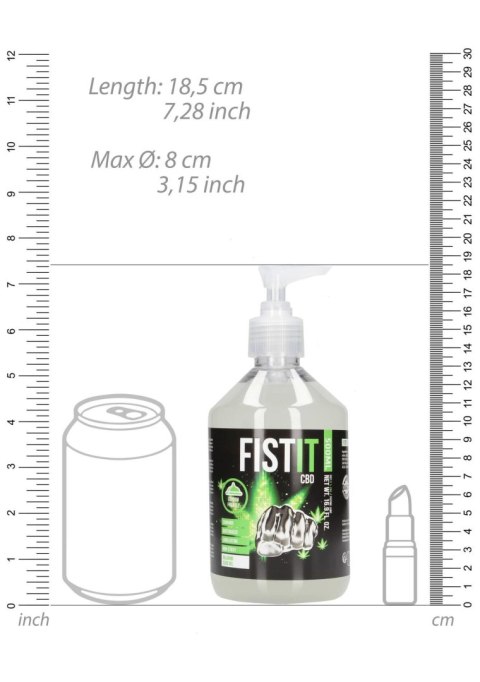 CBD Lubricant - 17 fl oz / 500 ml- Pump Fist It CBD Lubricant - 17 fl oz / 500 ml- Pump Fist It