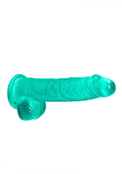 6"""" / 15 cm Realistic Dildo With Balls - Turquoise RealRock 6"""" / 15 cm Realistic Dildo With Balls - Turquoise RealRock