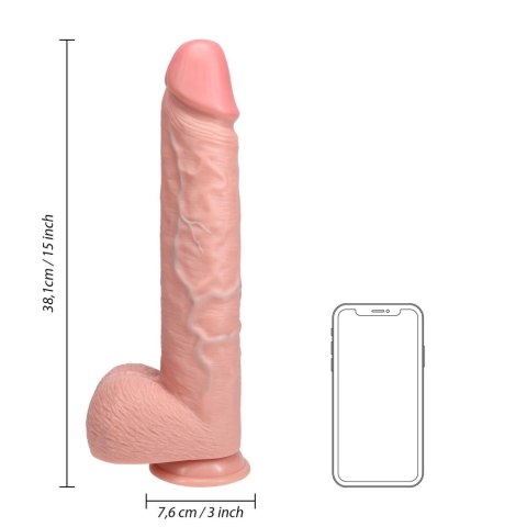 Extra Long with Balls 15"" RealRock Extra Long with Balls 15"" RealRock