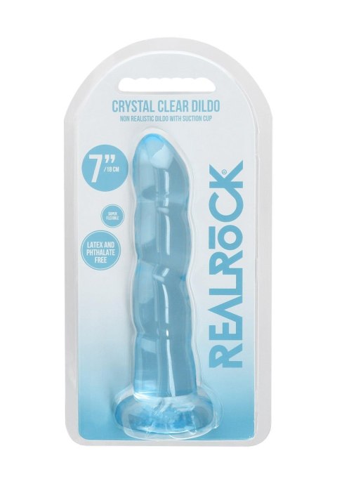 Non Realistic Dildo with Suction Cup - 7""""/ 17 cm RealRock Non Realistic Dildo with Suction Cup - 7""""/ 17 cm RealRock