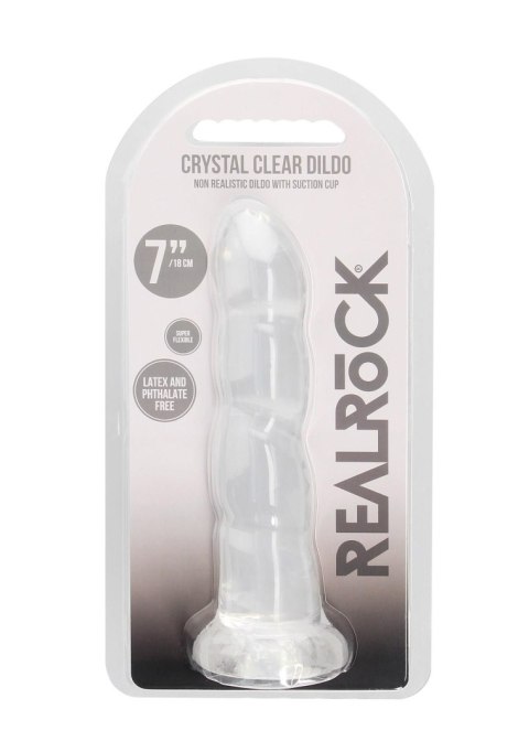 Non Realistic Dildo with Suction Cup - 7""""/ 17 cm RealRock Non Realistic Dildo with Suction Cup - 7""""/ 17 cm RealRock