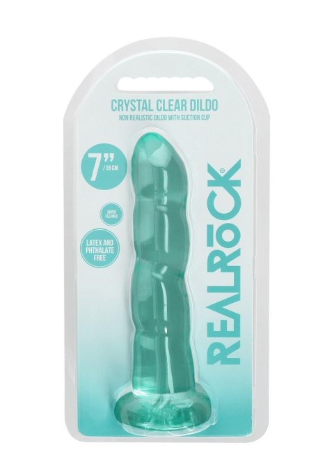 Non Realistic Dildo with Suction Cup - 7""""/ 17 cm RealRock Non Realistic Dildo with Suction Cup - 7""""/ 17 cm RealRock