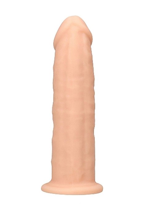 Silicone Dildo Without Balls - 15,3 cm - Flesh RealRock Silicone Dildo Without Balls - 15,3 cm - Flesh RealRock