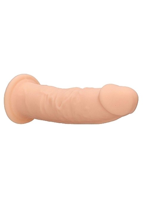 Silicone Dildo Without Balls - 15,3 cm - Flesh RealRock Silicone Dildo Without Balls - 15,3 cm - Flesh RealRock