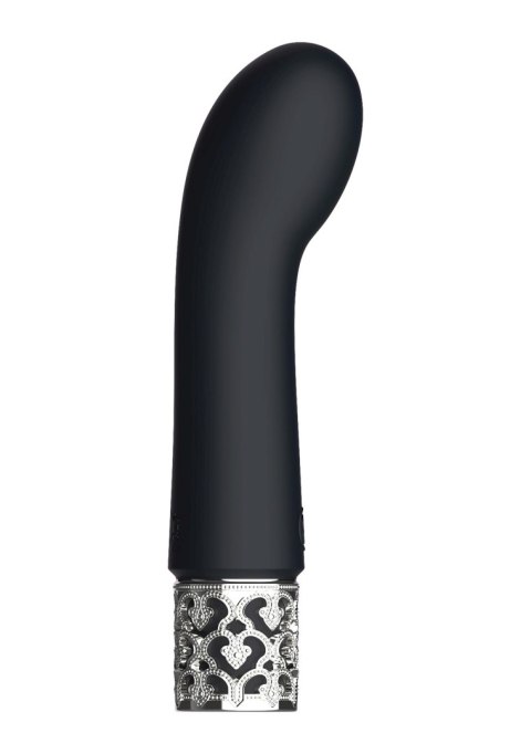 Bijou - Rechargeable Silicone Bullet - Black Royal Gems Bijou - Rechargeable Silicone Bullet - Black Royal Gems