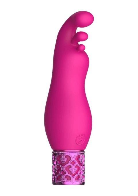 Exquisite - Rechargeable Silicone Bullet - Pink Royal Gems Exquisite - Rechargeable Silicone Bullet - Pink Royal Gems
