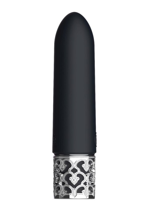 Imperial - Rechargeable Silicone Bullet - Black Royal Gems Imperial - Rechargeable Silicone Bullet - Black Royal Gems