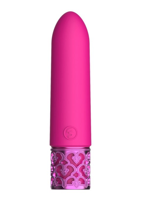 Imperial - Rechargeable Silicone Bullet - Pink Royal Gems Imperial - Rechargeable Silicone Bullet - Pink Royal Gems