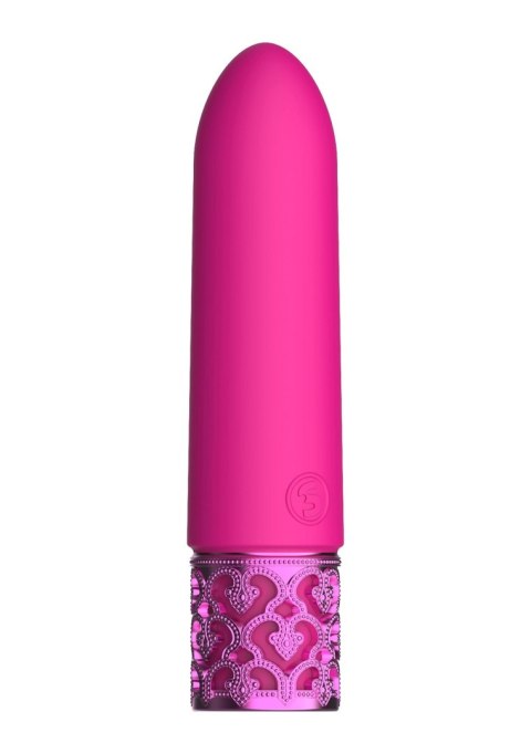 Imperial - Rechargeable Silicone Bullet - Pink Royal Gems Imperial - Rechargeable Silicone Bullet - Pink Royal Gems