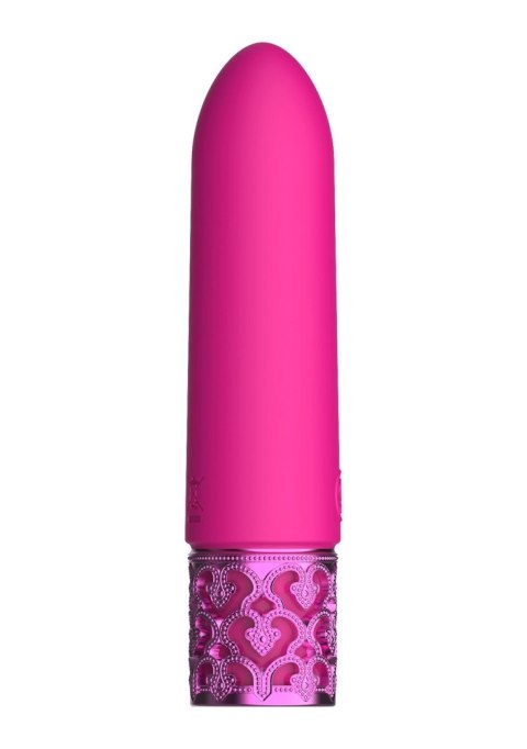 Imperial - Rechargeable Silicone Bullet - Pink Royal Gems Imperial - Rechargeable Silicone Bullet - Pink Royal Gems