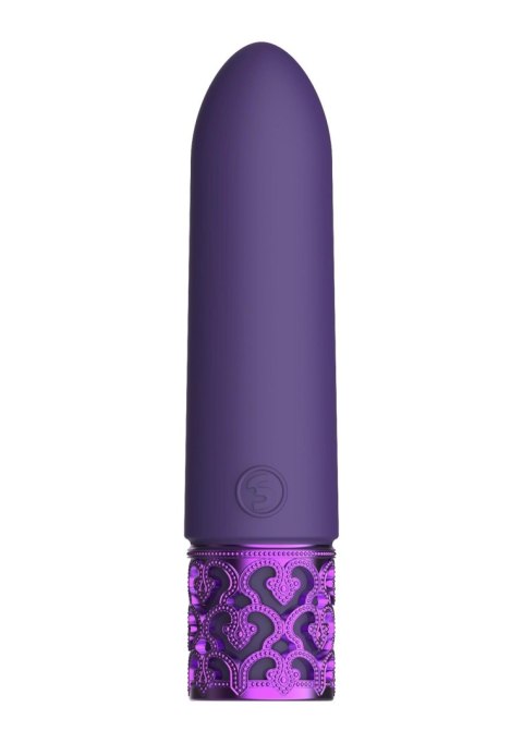 Imperial - Rechargeable Silicone Bullet - Purple Royal Gems Imperial - Rechargeable Silicone Bullet - Purple Royal Gems