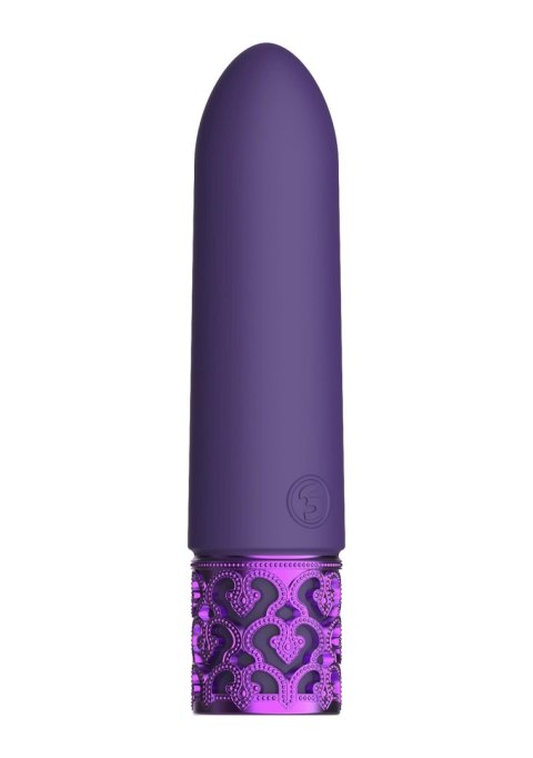 Imperial - Rechargeable Silicone Bullet - Purple Royal Gems Imperial - Rechargeable Silicone Bullet - Purple Royal Gems