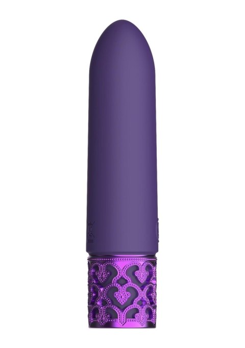 Imperial - Rechargeable Silicone Bullet - Purple Royal Gems Imperial - Rechargeable Silicone Bullet - Purple Royal Gems