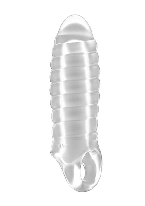 No.36 - Stretchy Thick Penis Extension - Translucent Sono No.36 - Stretchy Thick Penis Extension - Translucent Sono