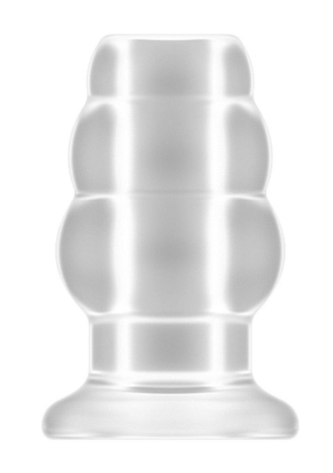 No.51 - Large Hollow Tunnel Butt Plug - 5 Inch - Translucent Sono No.51 - Large Hollow Tunnel Butt Plug - 5 Inch - Translucent Sono