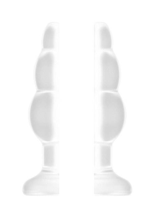No.51 - Large Hollow Tunnel Butt Plug - 5 Inch - Translucent Sono No.51 - Large Hollow Tunnel Butt Plug - 5 Inch - Translucent Sono