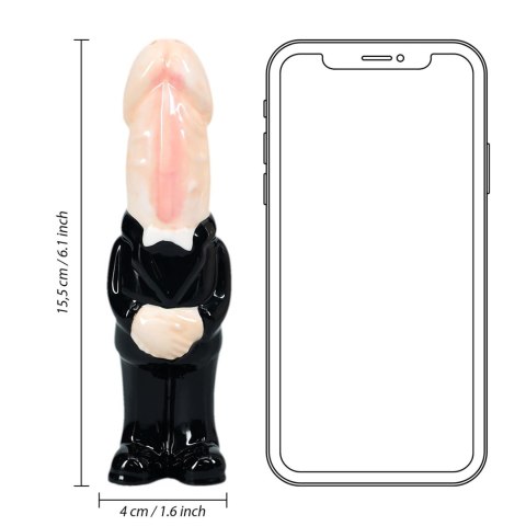 Salt and Pepper Shakers - Flesh S-Line Salt and Pepper Shakers - Flesh S-Line