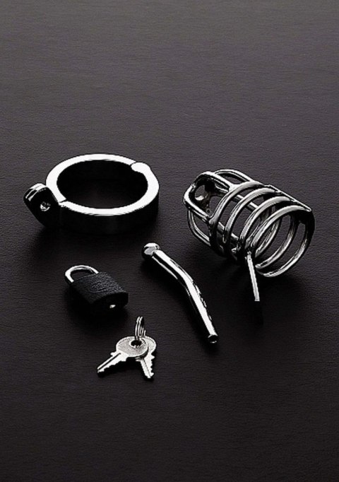 Attica Chastity Cage (45mm) Steel Attica Chastity Cage (45mm) Steel