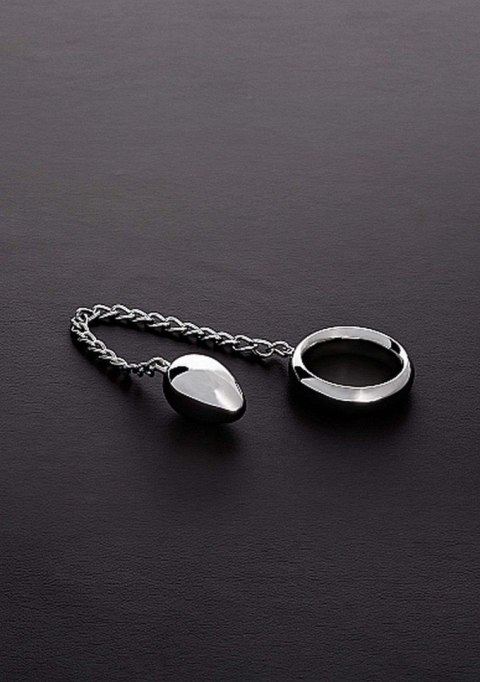 Donut C-Ring Anal Egg (40/40mm) with chain Steel Donut C-Ring Anal Egg (40/40mm) with chain Steel