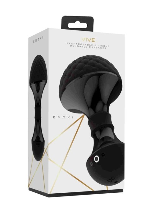 Enoki - Bendable Massager - Black Vive Enoki - Bendable Massager - Black Vive