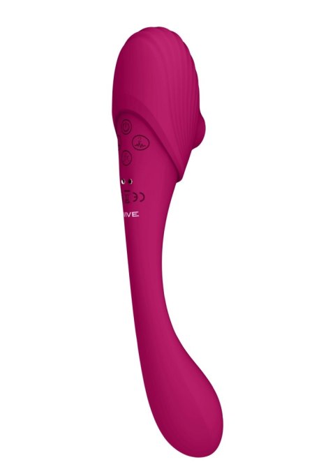Mirai - Double Ended Pulse Wave & Air Wave Bendable Vibrator Vive