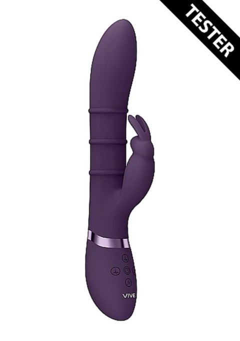 Stimulating Rings, Vibrating G-Spot Rabbit - Purple - Tester Vive