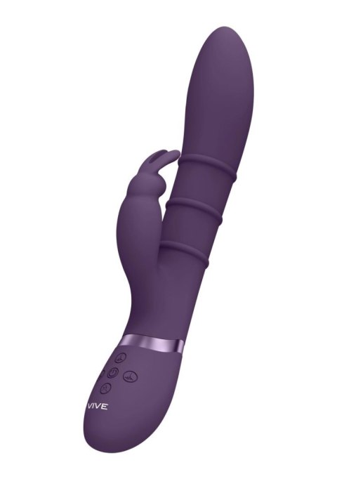 Stimulating Rings, Vibrating G-Spot Rabbit - Purple - Tester Vive