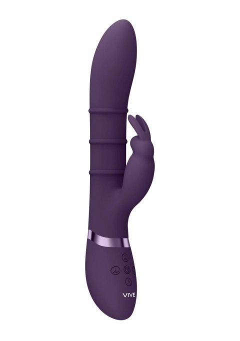 Stimulating Rings, Vibrating G-Spot Rabbit - Purple - Tester Vive