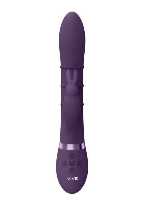Stimulating Rings, Vibrating G-Spot Rabbit - Purple - Tester Vive