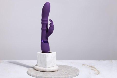 Stimulating Rings, Vibrating G-Spot Rabbit - Purple - Tester Vive