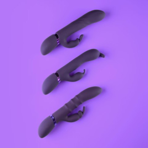 Stimulating Rings, Vibrating G-Spot Rabbit - Purple - Tester Vive