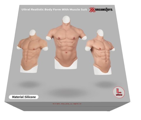 XX-DREAMSTOYS Ultra Realistic Muscle Suit Men Size L XX-DreamyToys XX-DREAMSTOYS Ultra Realistic Muscle Suit Men Size L XX-DreamyToys