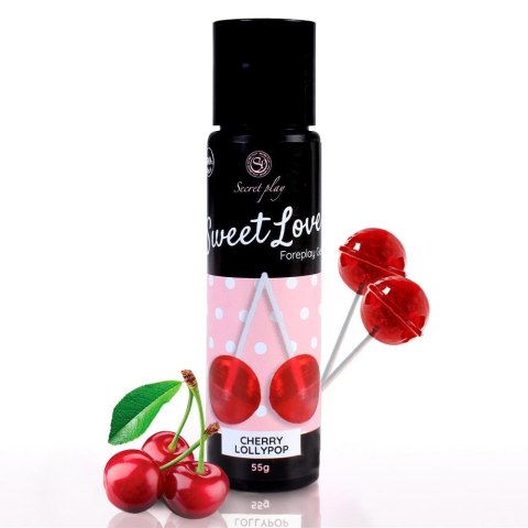 CHERRY LOLLIPOP GEL - 60 ML Secret Play CHERRY LOLLIPOP GEL - 60 ML Secret Play