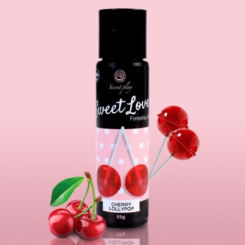 CHERRY LOLLIPOP GEL - 60 ML Secret Play CHERRY LOLLIPOP GEL - 60 ML Secret Play