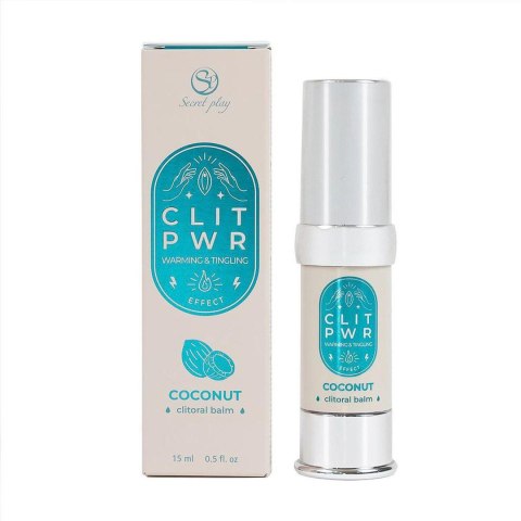 CLIT PWR - COCONUT CLITORAL BALM Secret Play CLIT PWR - COCONUT CLITORAL BALM Secret Play