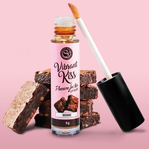 LIP GLOSS VIBRANT KISS BROWNIE Secret Play LIP GLOSS VIBRANT KISS BROWNIE Secret Play