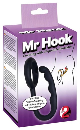 Cock Ring P-spot black You2Toys