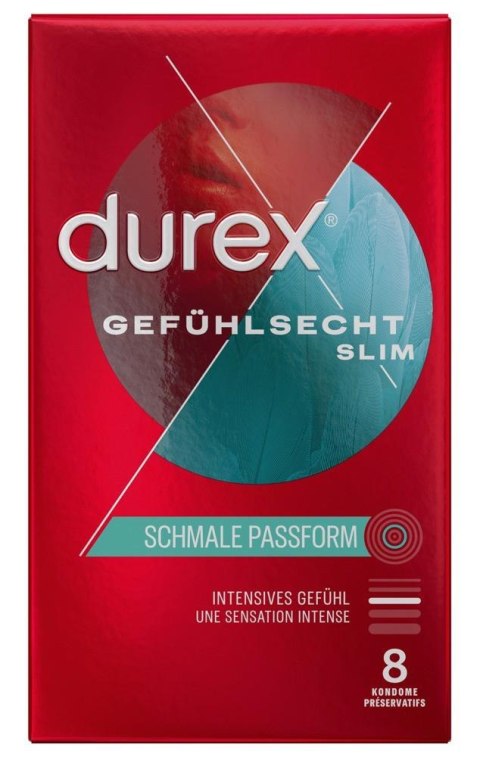 Durex GefĂĽhlsecht Slim Fit 8 Durex