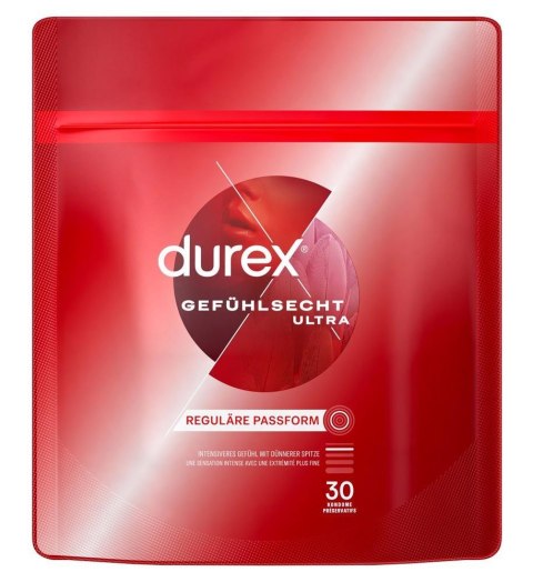 Durex GefĂĽhlsecht Ultra x 30 Durex Durex GefĂĽhlsecht Ultra x 30 Durex