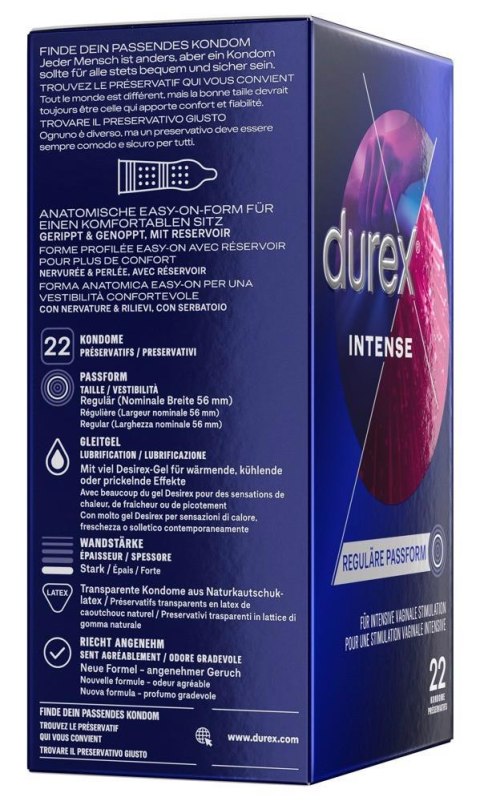 Durex Intense Orgasmic x 22 Durex