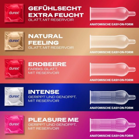 Durex Love Mix Pack of 18 Durex Durex Love Mix Pack of 18 Durex