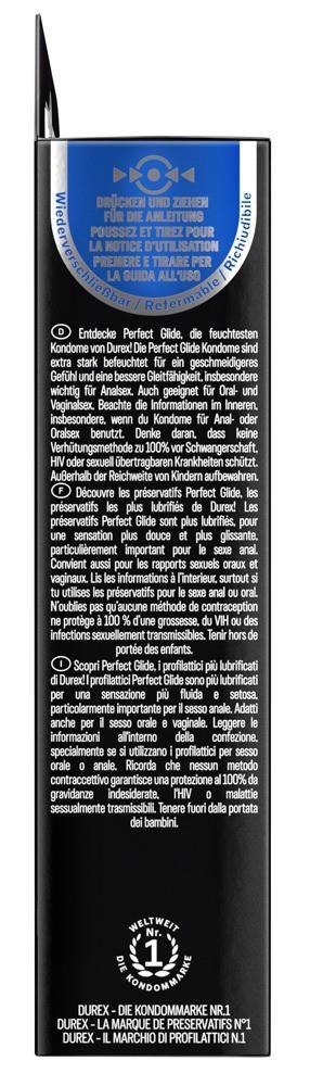 Durex Perfect Glide pack of 10 Durex